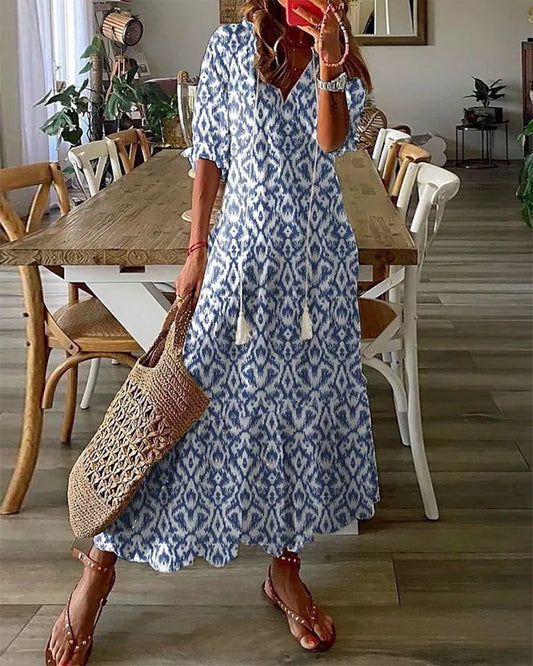 Vestido largo de mujer