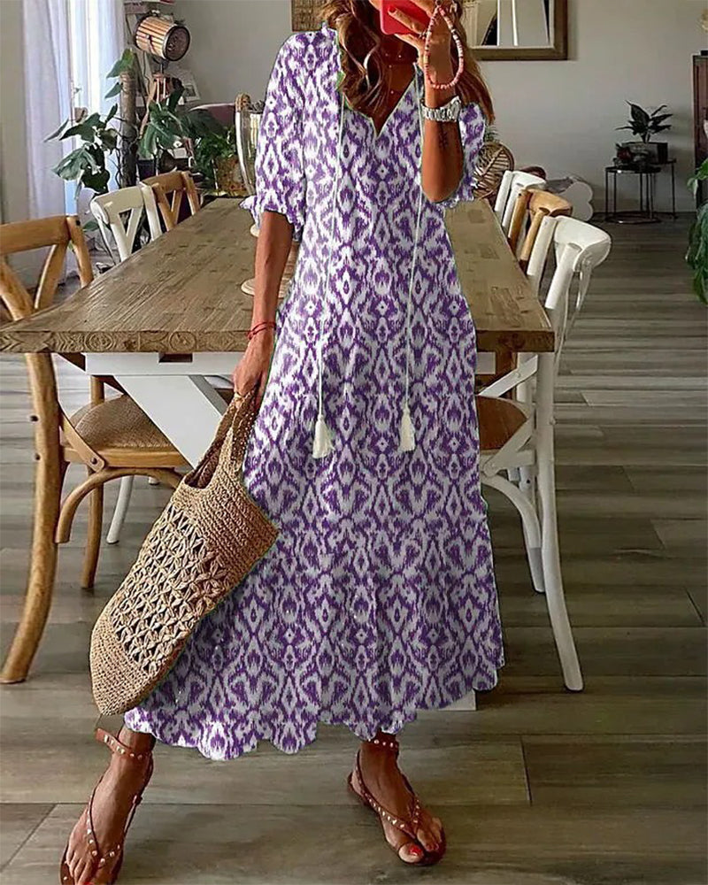 Vestido largo de mujer