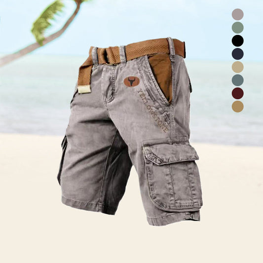 Bermudas cargo con múltiples bolsillos - CargoShort