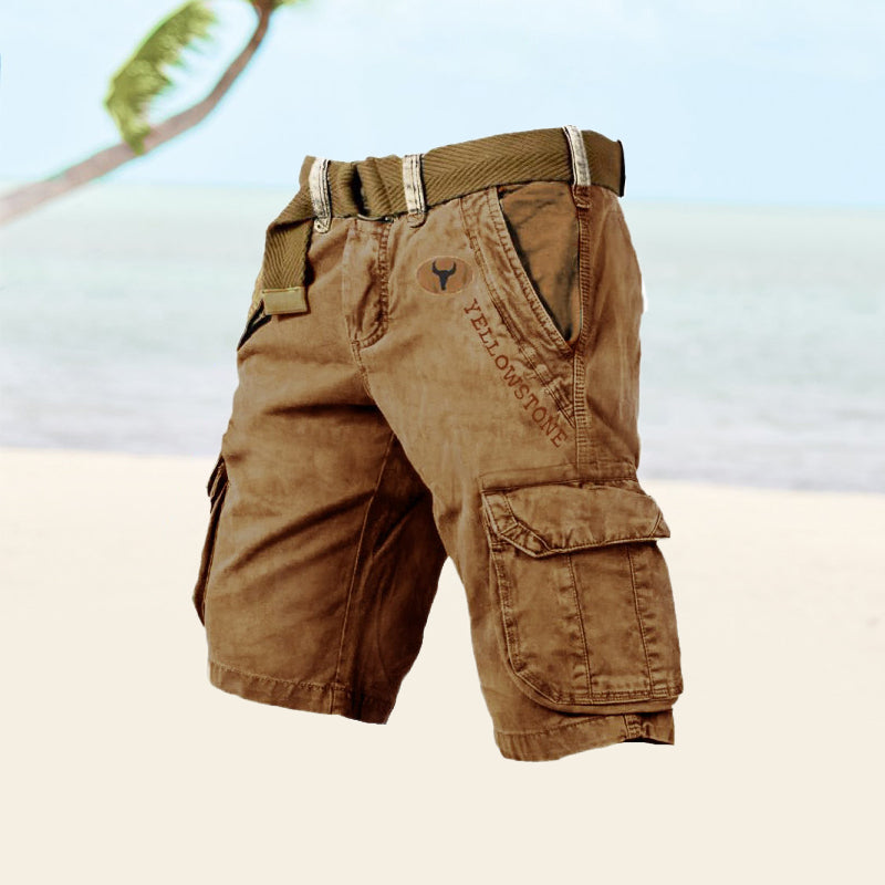 CargoShort - Bermudas cargo con múltiples bolsillos