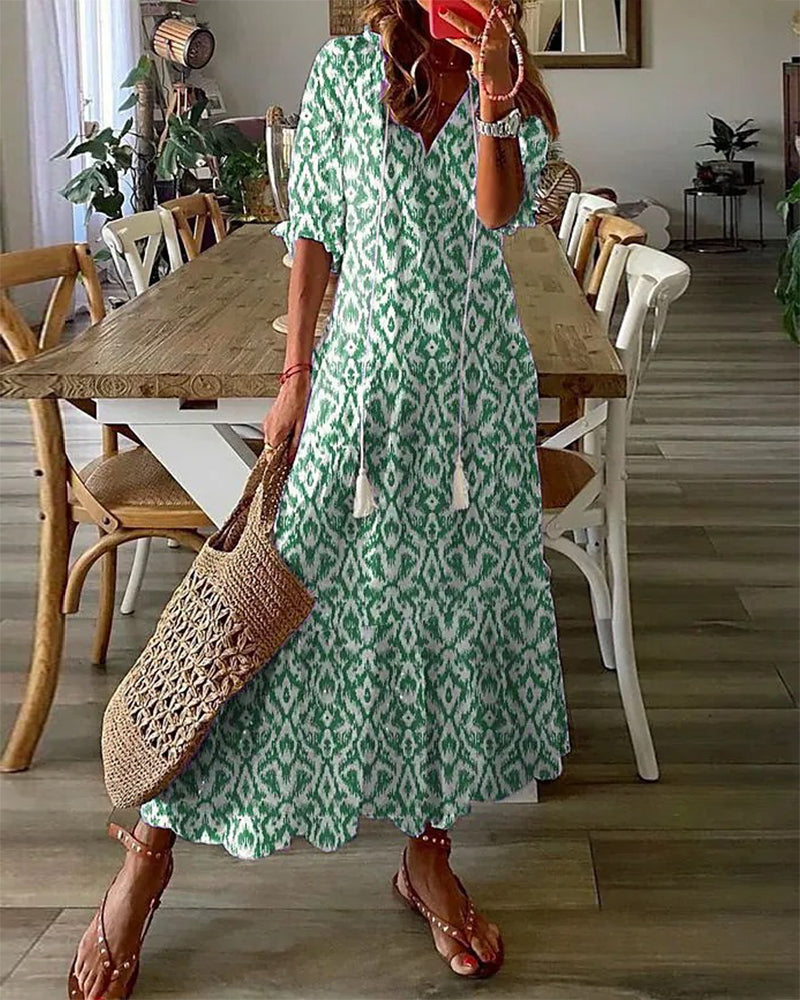 Vestido largo de mujer