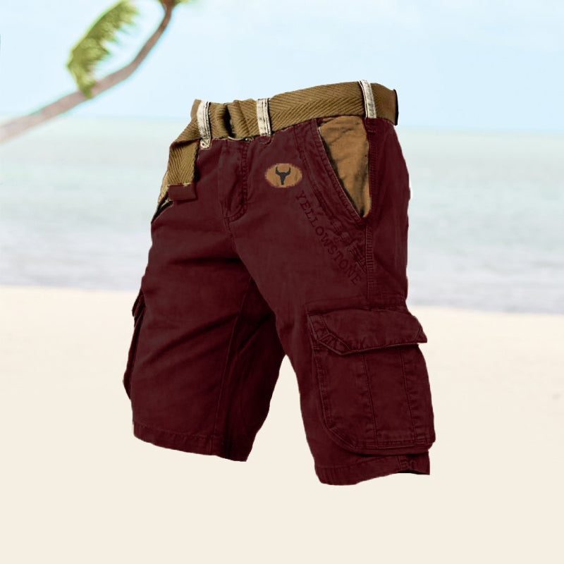 CargoShort - Bermudas cargo con múltiples bolsillos