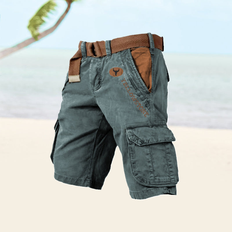 CargoShort - Bermudas cargo con múltiples bolsillos