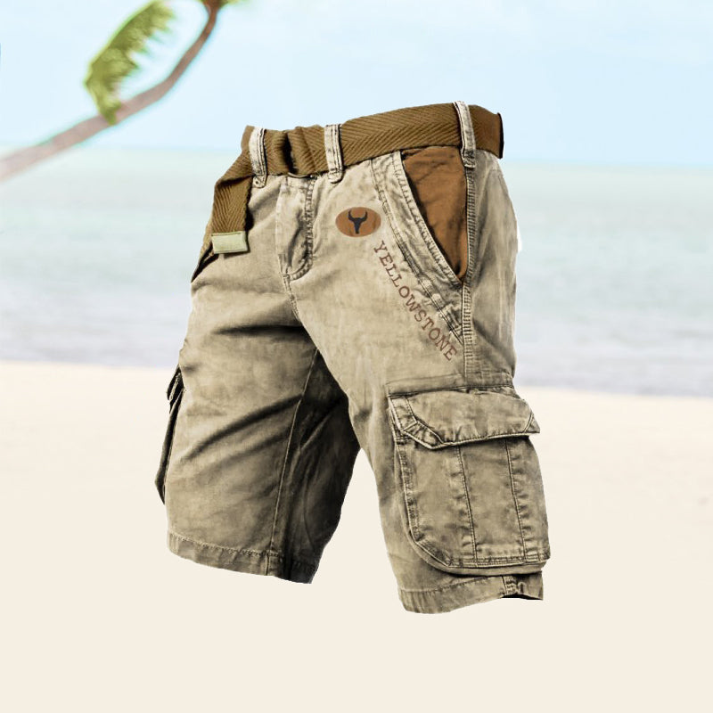 CargoShort - Bermudas cargo con múltiples bolsillos