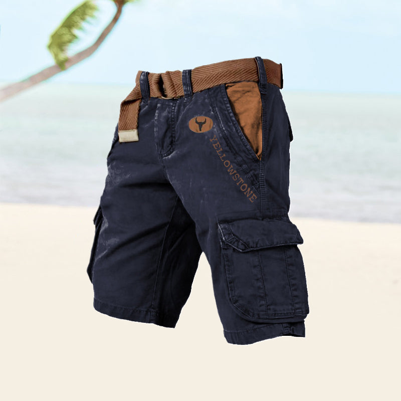 CargoShort - Bermudas cargo con múltiples bolsillos