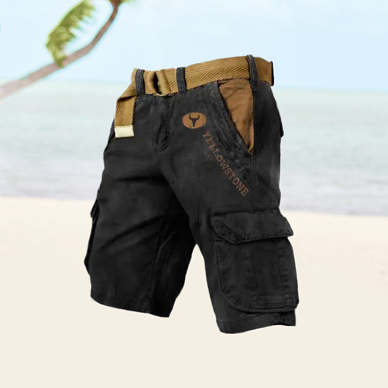 Bermudas cargo con múltiples bolsillos - CargoShort