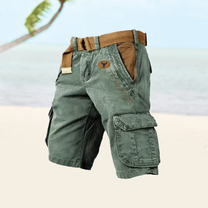 CargoShort - Bermudas cargo con múltiples bolsillos