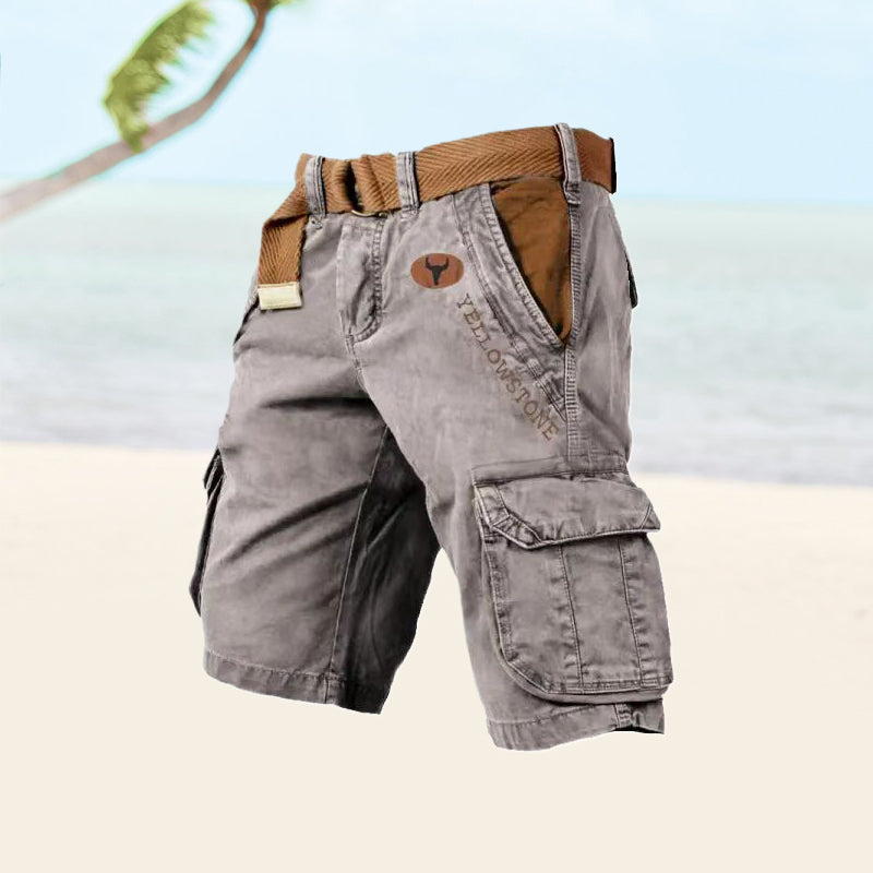 CargoShort - Bermudas cargo con múltiples bolsillos