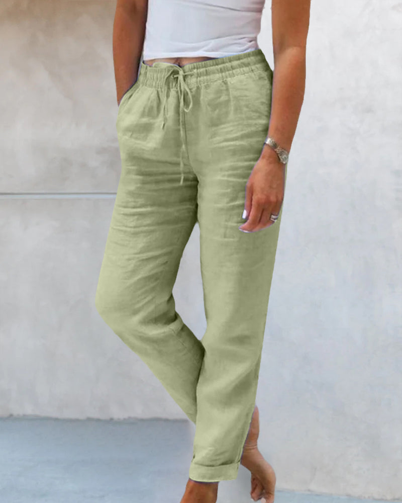 Grace | Pantalones de lino