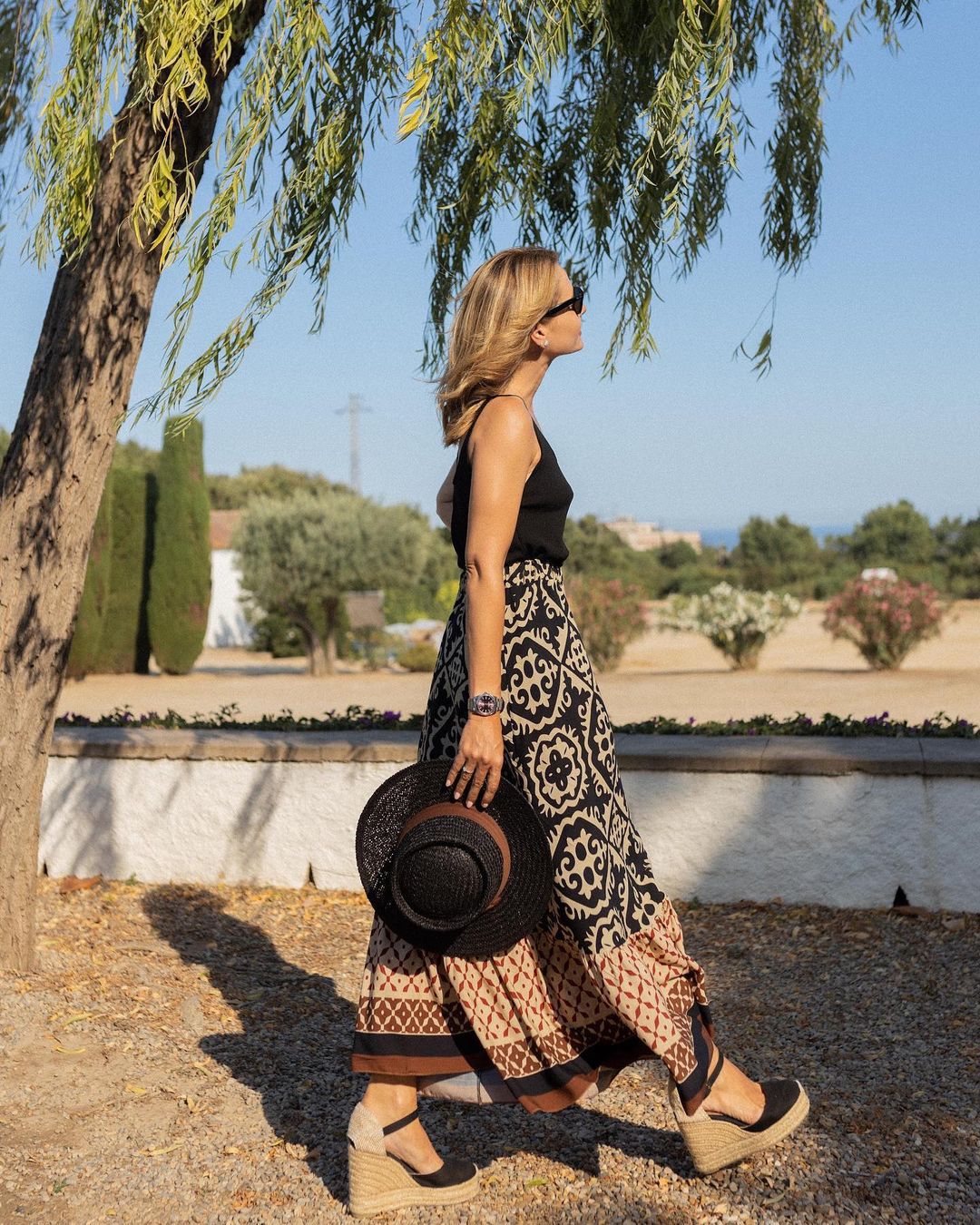 Aldara | Elegante falda boho de verano para mujer