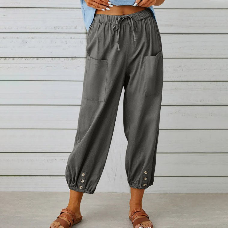 Pantalones anchos para mujer