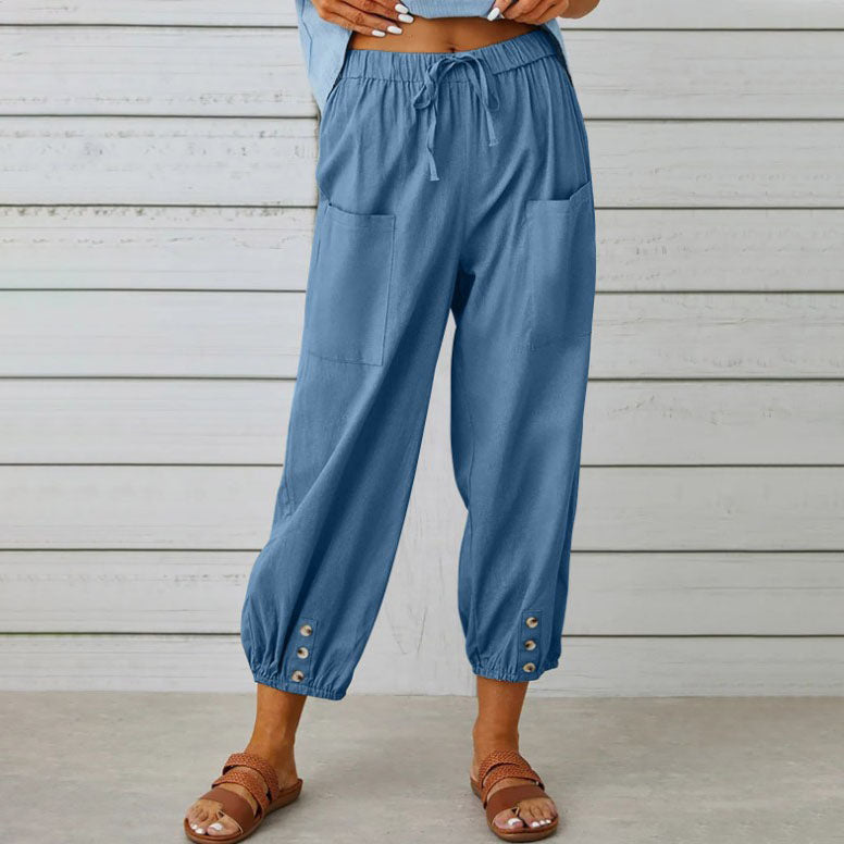Pantalones anchos para mujer