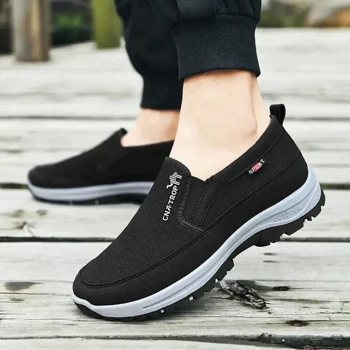 Aryan - Zapatos ortopédicos cómodos para hombre