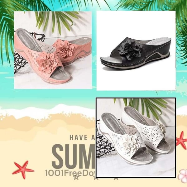 Sandalias ortopédicas de piel suave