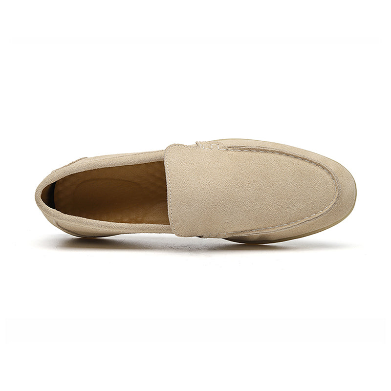 Exclusivos mocasines de ante para hombre estilo Milano
