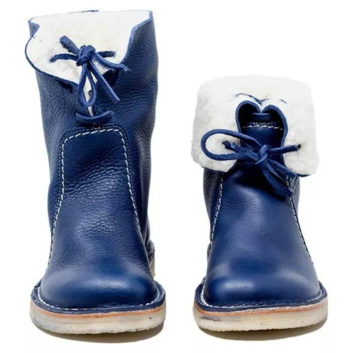 Botas de agua con forro de lana