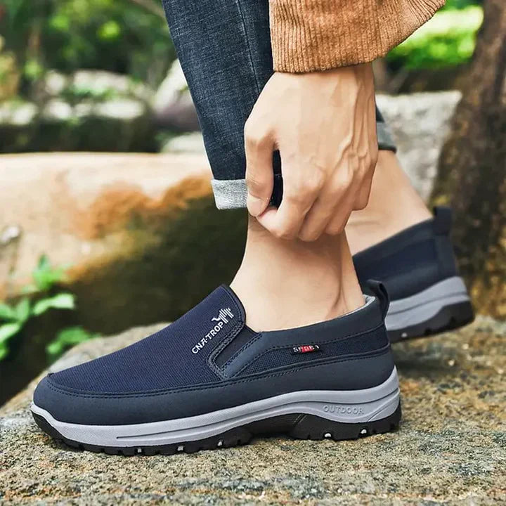 Aryan - Zapatos ortopédicos cómodos para hombre
