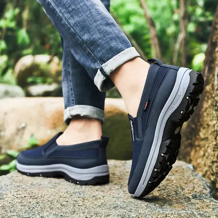 Aryan - Zapatos ortopédicos cómodos para hombre