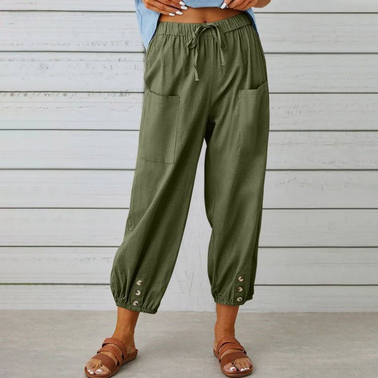 Pantalones anchos para mujer