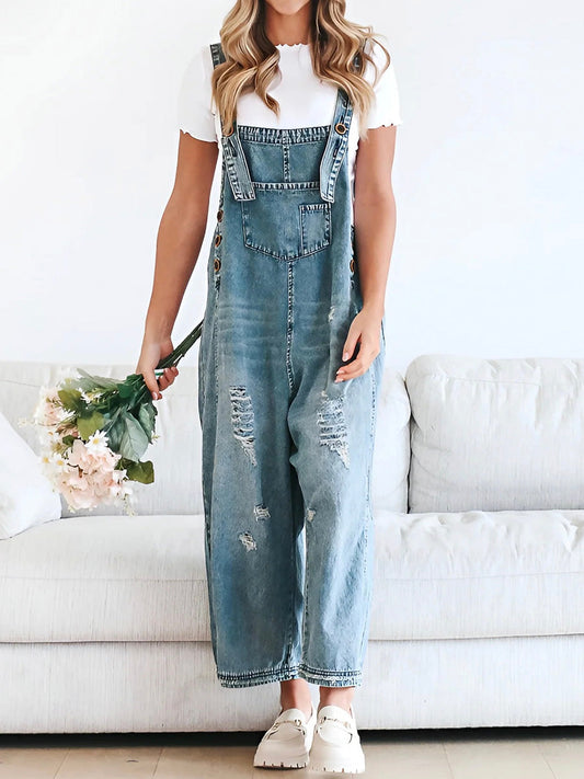 JANNIKE | Pantalones vaqueros sueltos para mujer