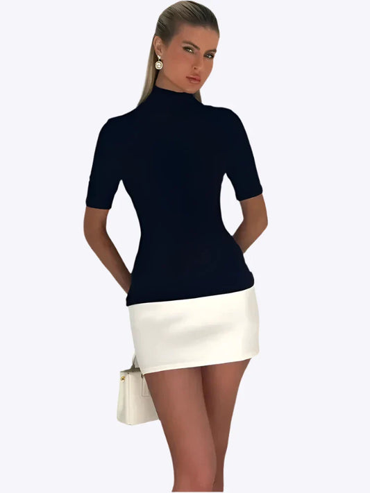Otoño - Minivestido de mujer Effortlessly Chic Tailored Fit