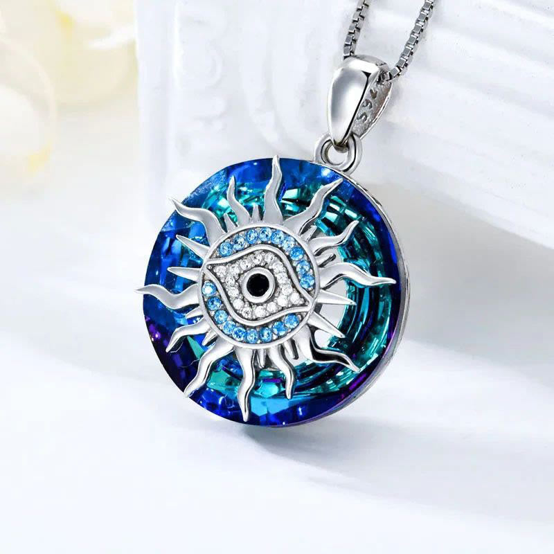 "Siempre estarás protegido" - collar del mal de ojo