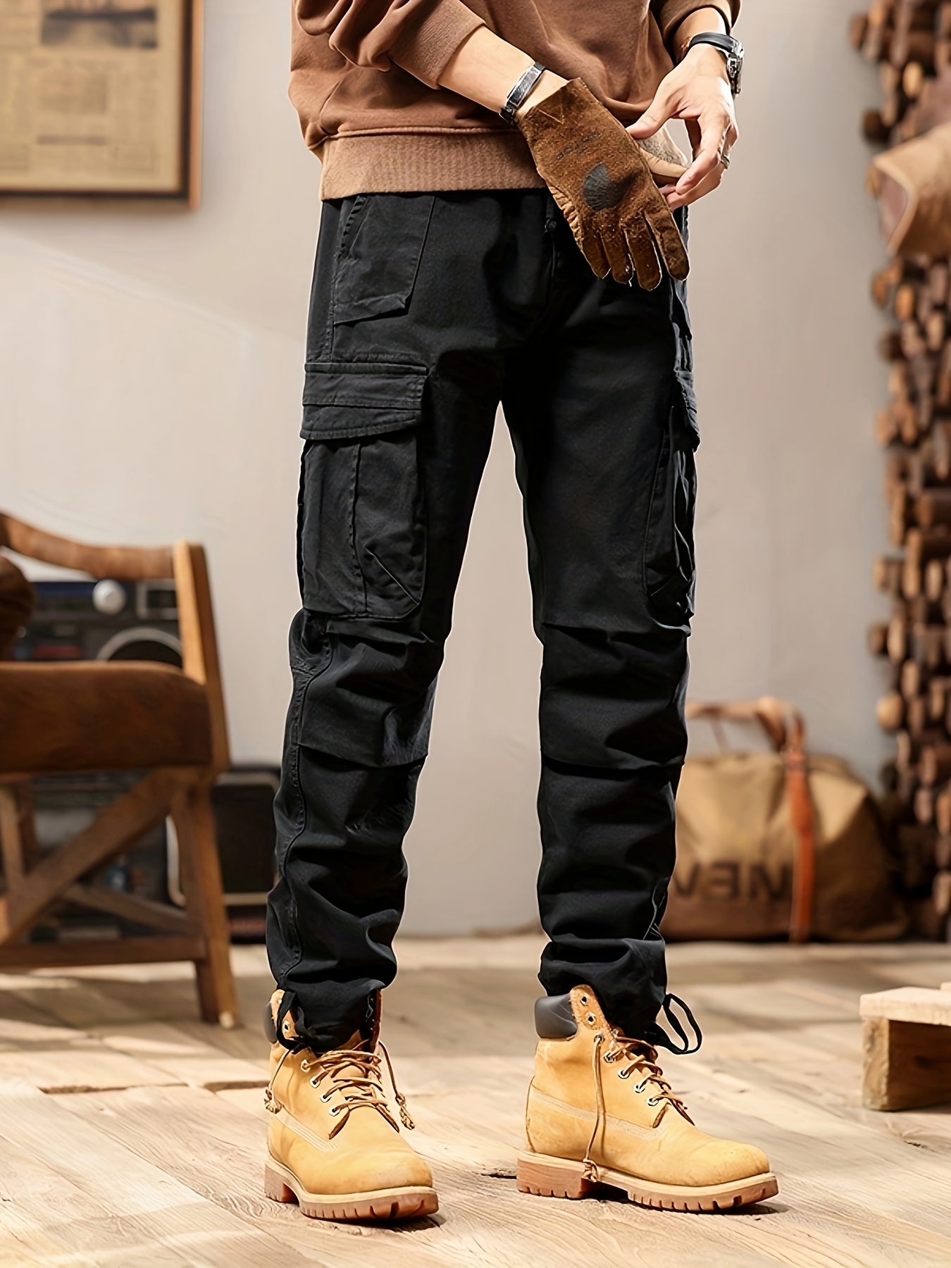 Pantalones cargo para hombre