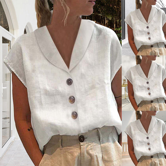 Elegante top de lino - Eryn