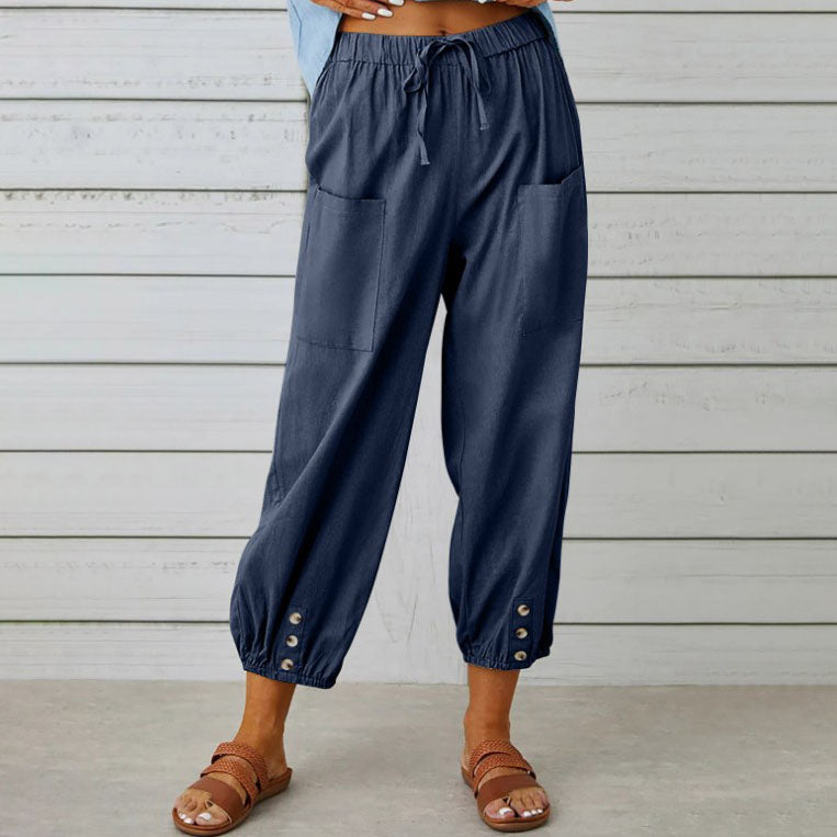 Pantalones anchos para mujer