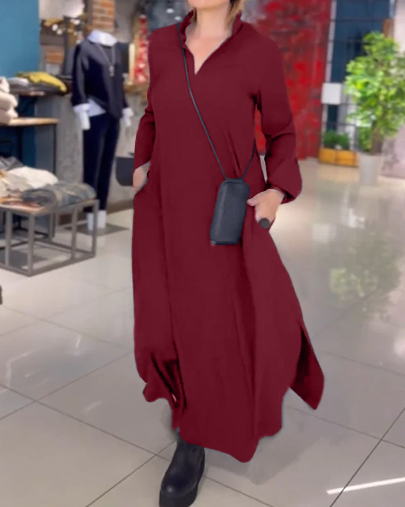 Evia | Elegante vestido largo