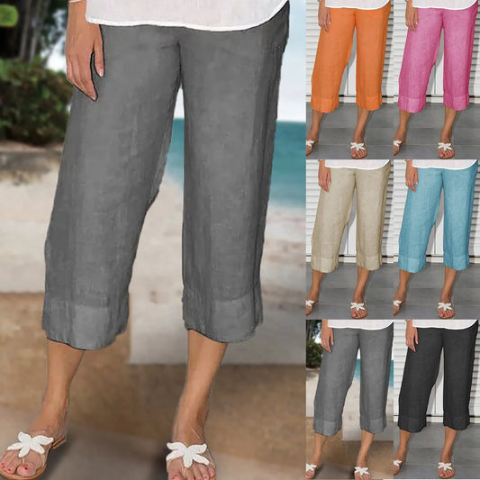 Quai | Pantalón casual de lino