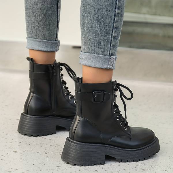 Botas de piel de lujo