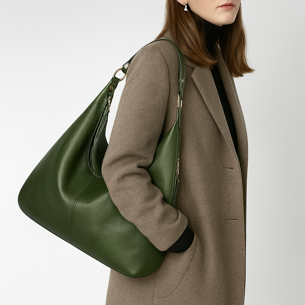 AURORA | Elegante bolso bandolera en piel vegetal