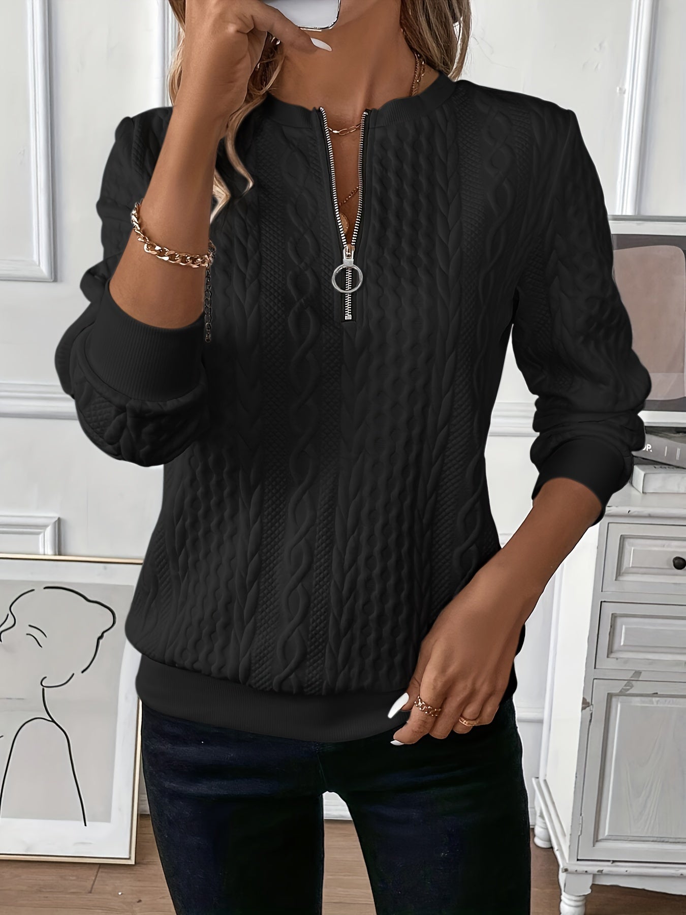Elegante y estiloso jersey de punto