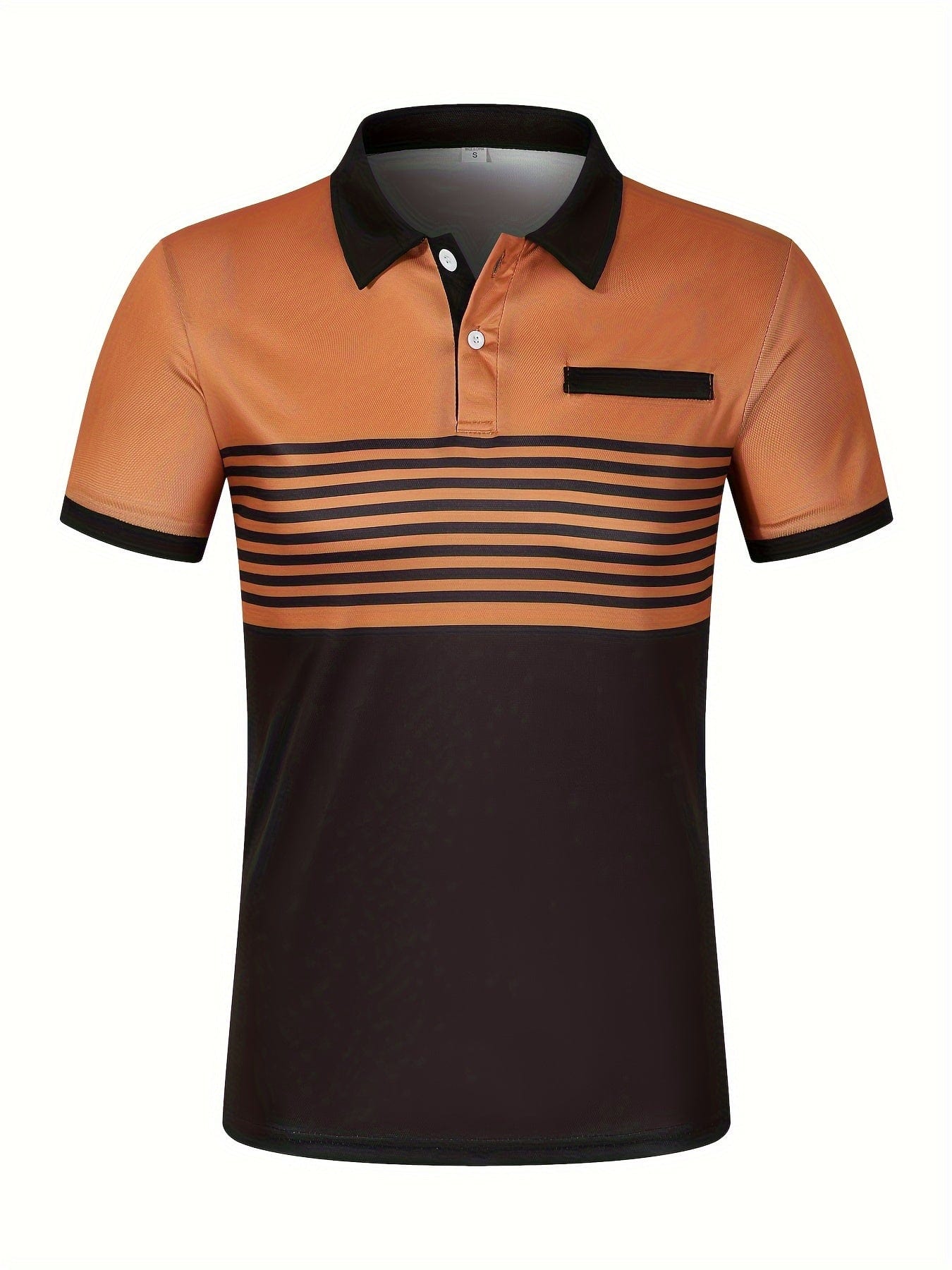 Louis｜Polo de verano a rayas para hombre