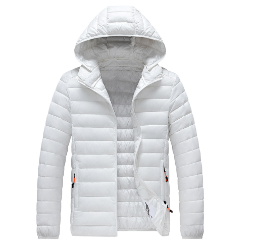 Chaqueta polar ligera con capucha para mujer