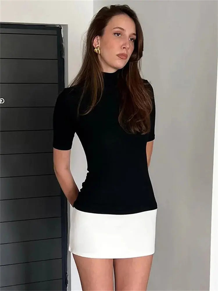 Otoño - Minivestido de mujer Effortlessly Chic Tailored Fit