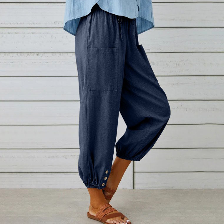 Pantalones anchos para mujer