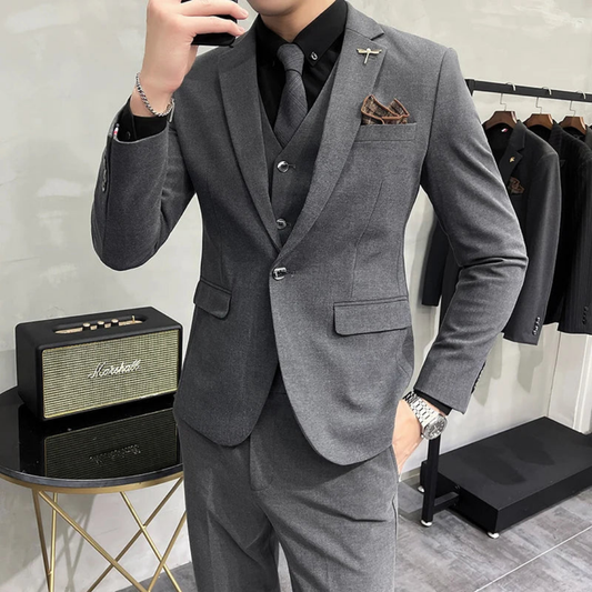 Conjunto de tres piezas Slim Fit para hombre | Formal