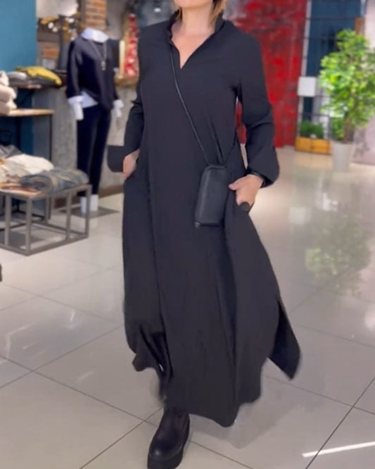 Evia | Elegante vestido largo