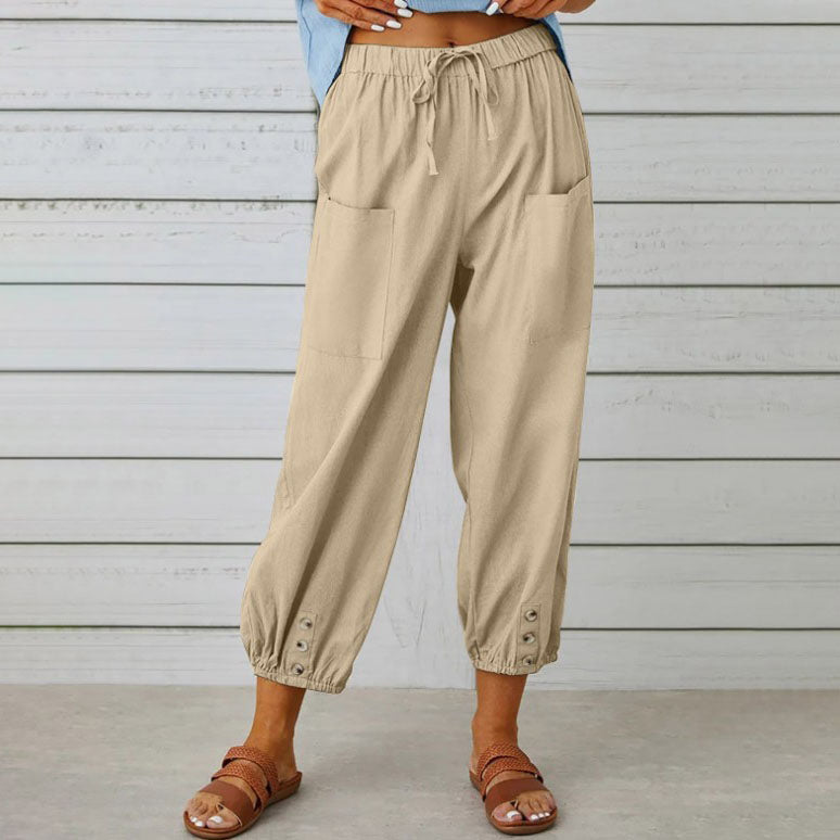 Pantalones anchos para mujer