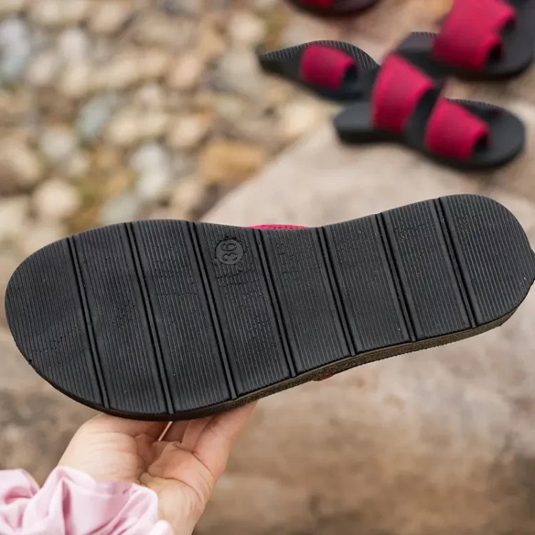 Sandalias de malla perforada Celia
