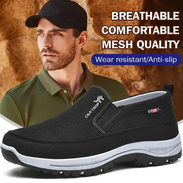 Aryan - Zapatos ortopédicos cómodos para hombre
