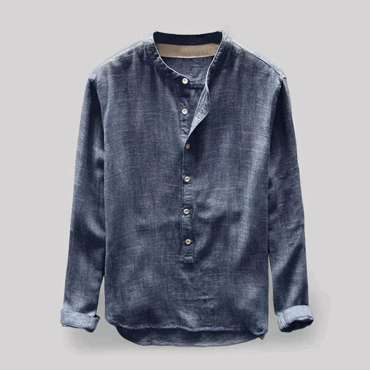 Camisa de lino para hombre