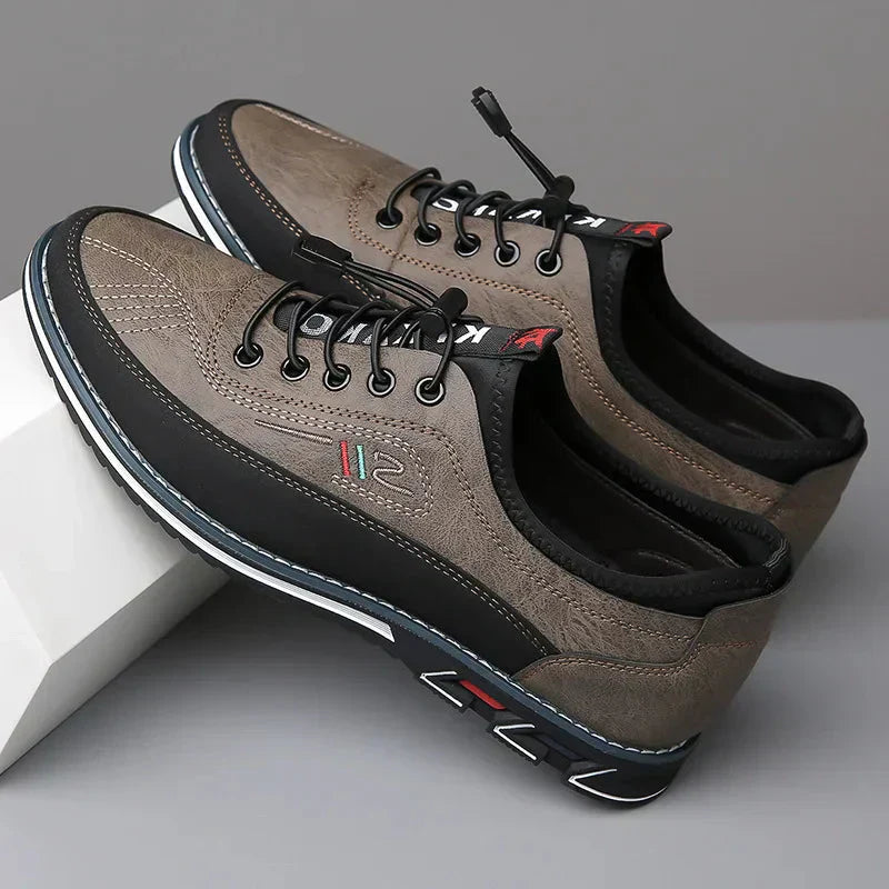 Zapatos casuales de piel vegana hechos a mano