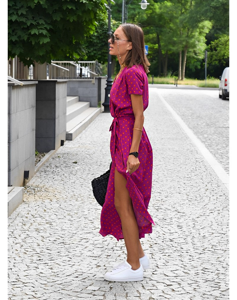 Vestido Anna con estampado floral primavera/verano