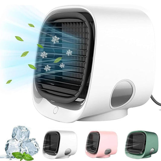 Mini USB Air Cooler - Ventilador Personal Compacto