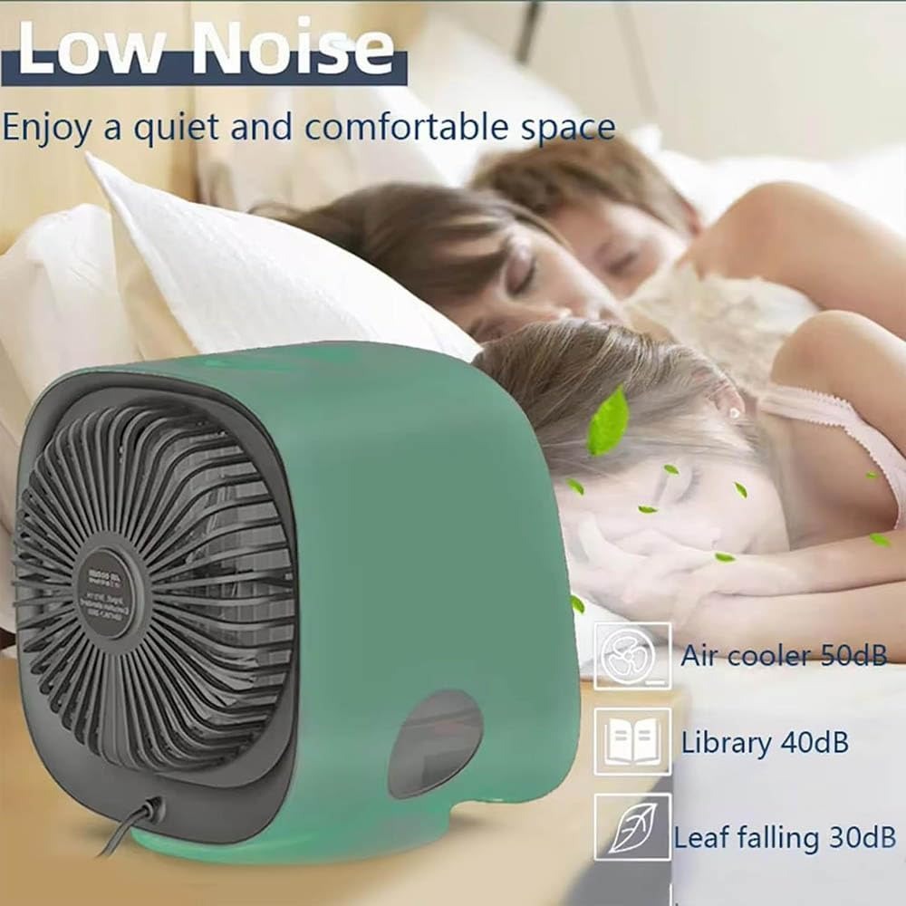 Mini USB Air Cooler - Ventilador Personal Compacto