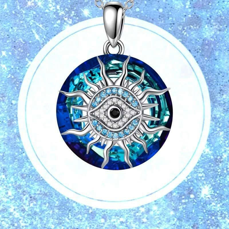 "Siempre estarás protegido" - collar del mal de ojo