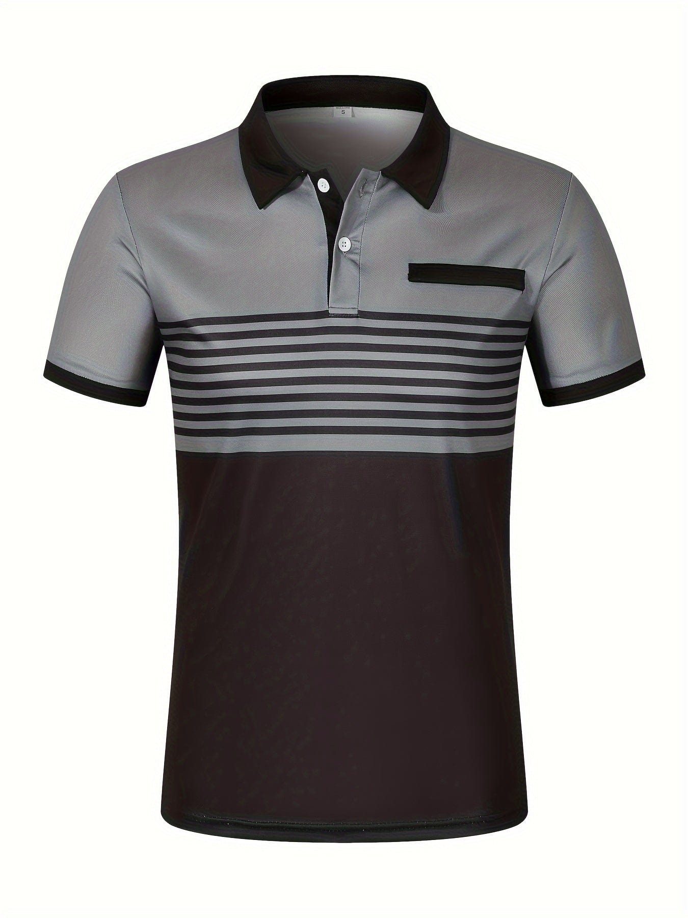 Louis｜Polo de verano a rayas para hombre